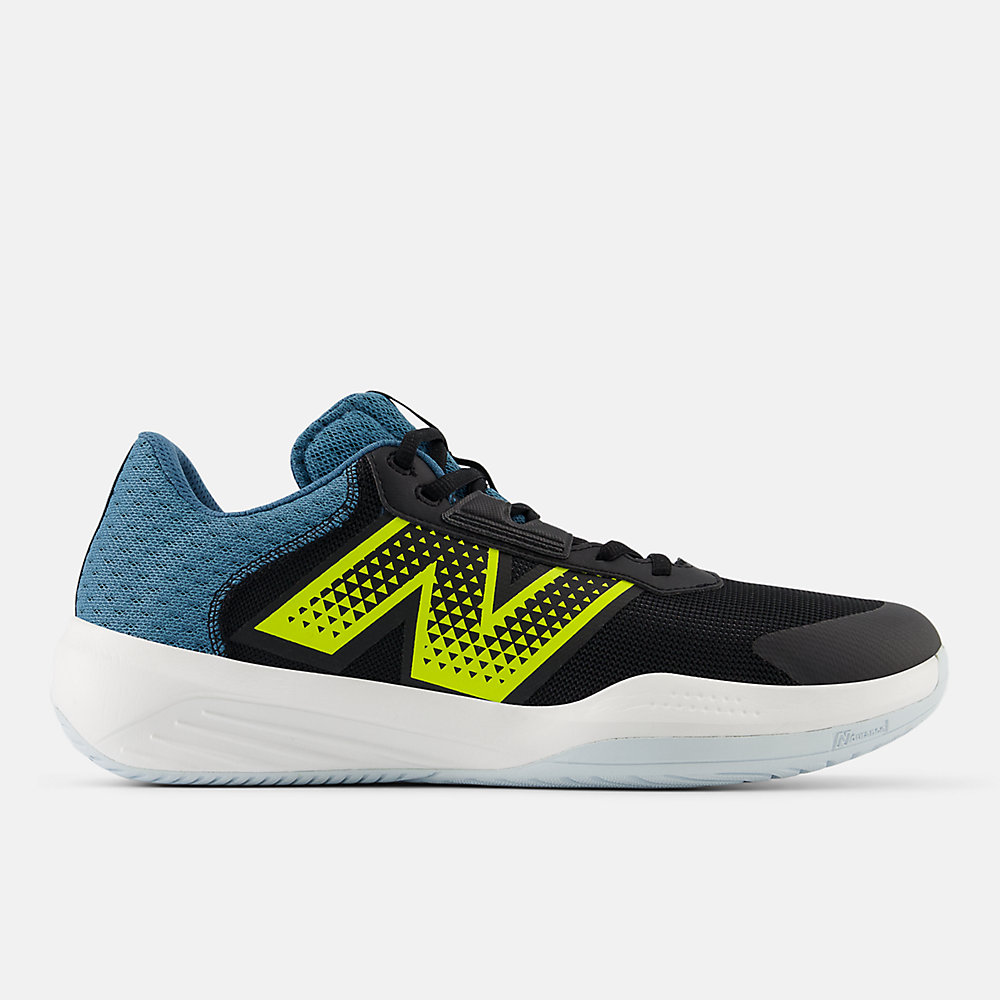 New Balance 696v6 Shoes Black with Firefly